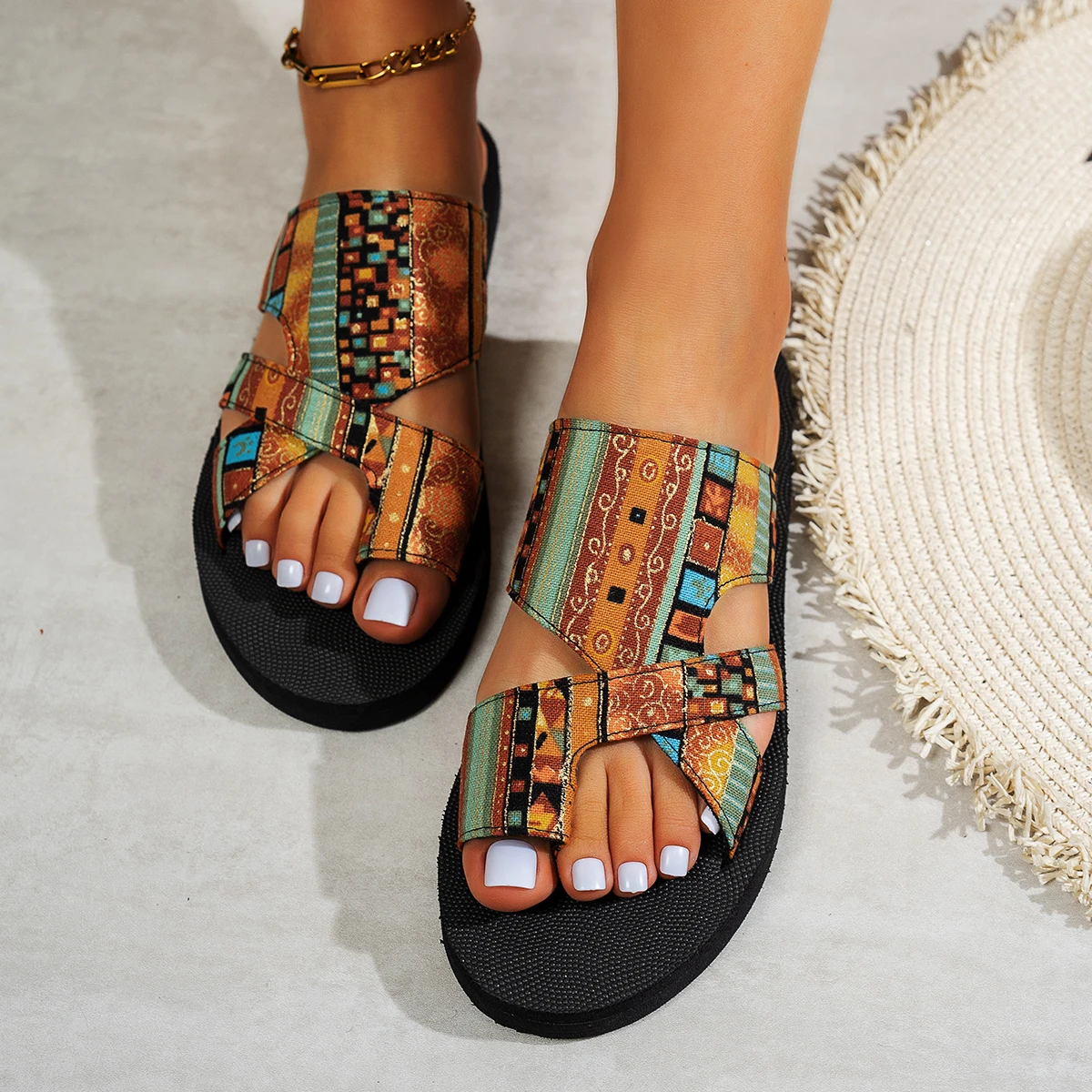 Summer Women Slippers Platform - đánh giá và giá Ethnic Fashion Women