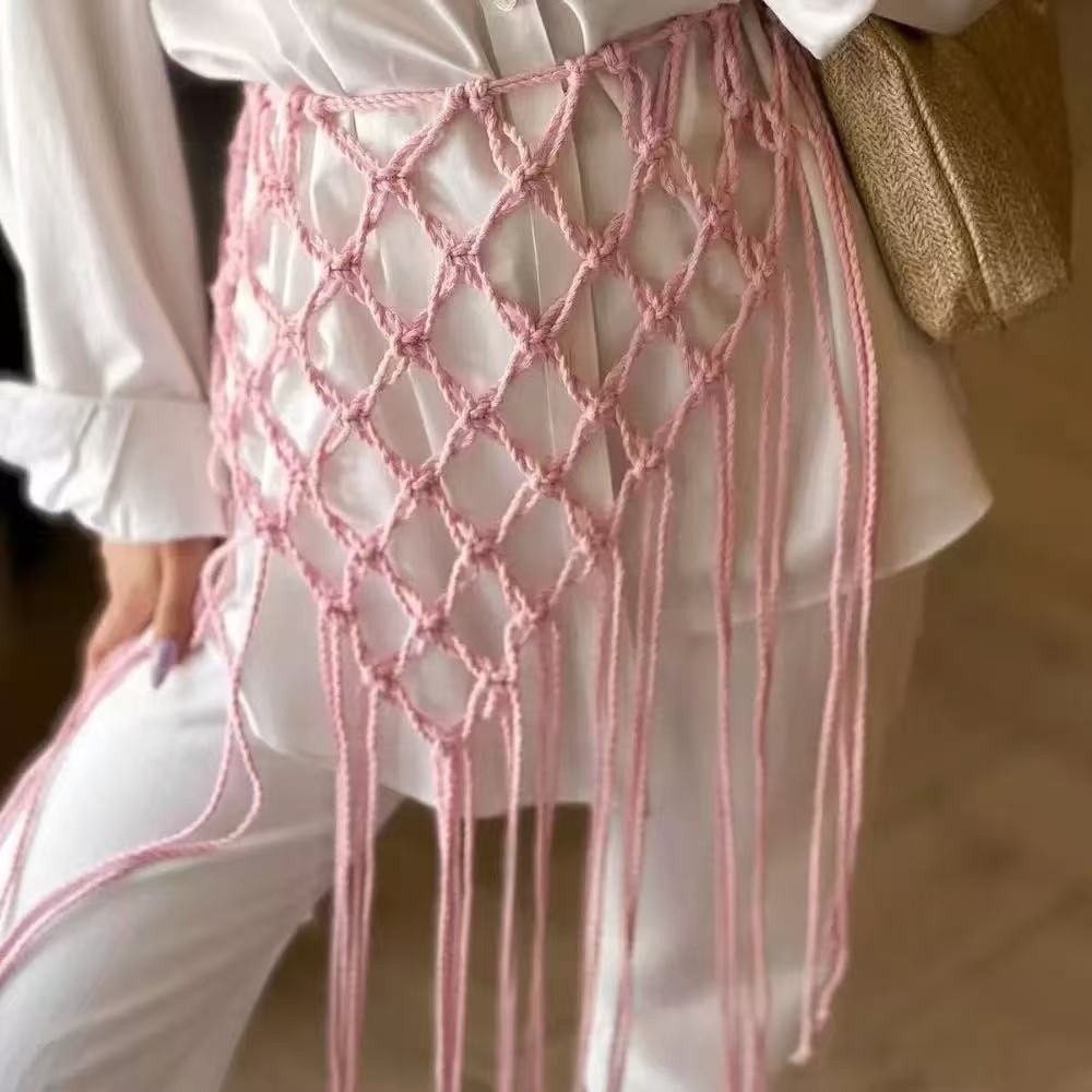 Fashion Bohemian Netted Fringe - đánh giá và giá Ethnic Fashion Design
