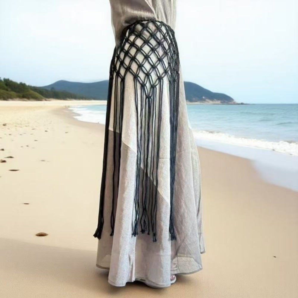 Fashion Bohemian Netted Fringe - đánh giá và giá Ethnic Fashion Design