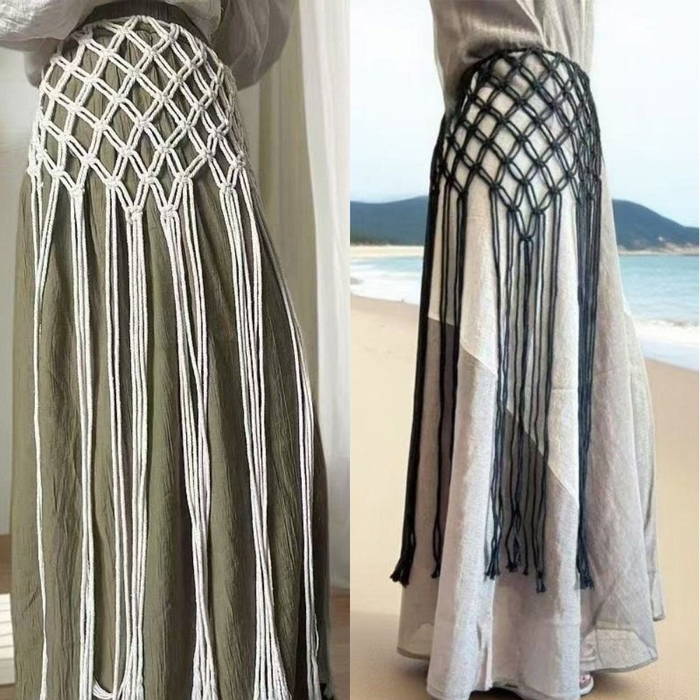 Fashion Bohemian Netted Fringe - đánh giá và giá Ethnic Fashion Design